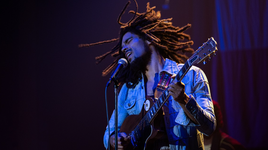 Fotografia de um trecho do filme Bob Marley: One Love. Crédito: Divulgação | Paramount.